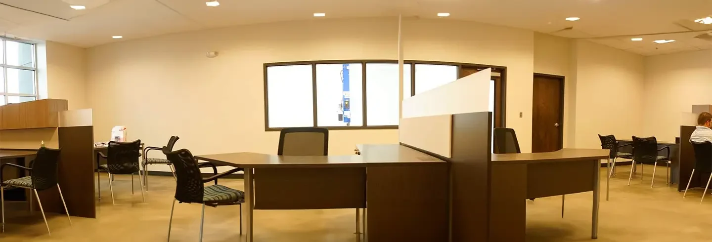 Vann York Collision Center cusotmer lounge img