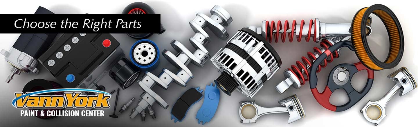 choose the right parts banner