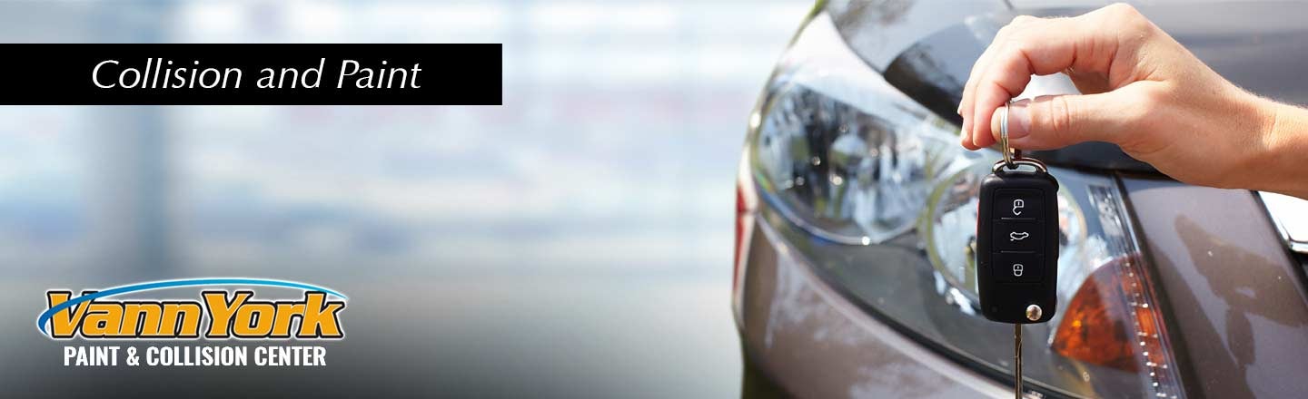 collision and paint banner