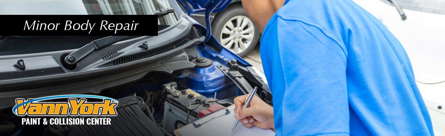 minor body repair banner